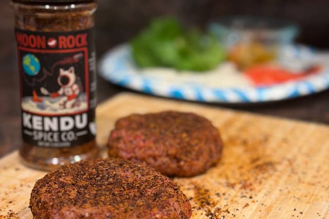 Smash burger with perfect crispy crust — Moon Rock BBQ Rub recipe