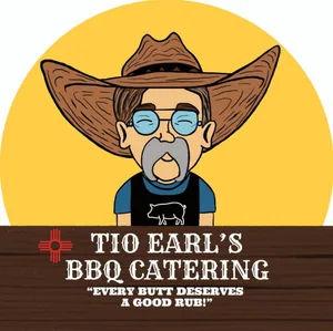 Tio Earl's BBQ logo — pitmaster partner cooking with Moon Rock BBQ Rub