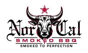 NorCal Smoked BBQ logo — pitmaster partner cooking with Moon Rock BBQ Rub