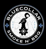BlueCollar Smoke N' BBQ logo — pitmaster partner cooking with Moon Rock BBQ Rub