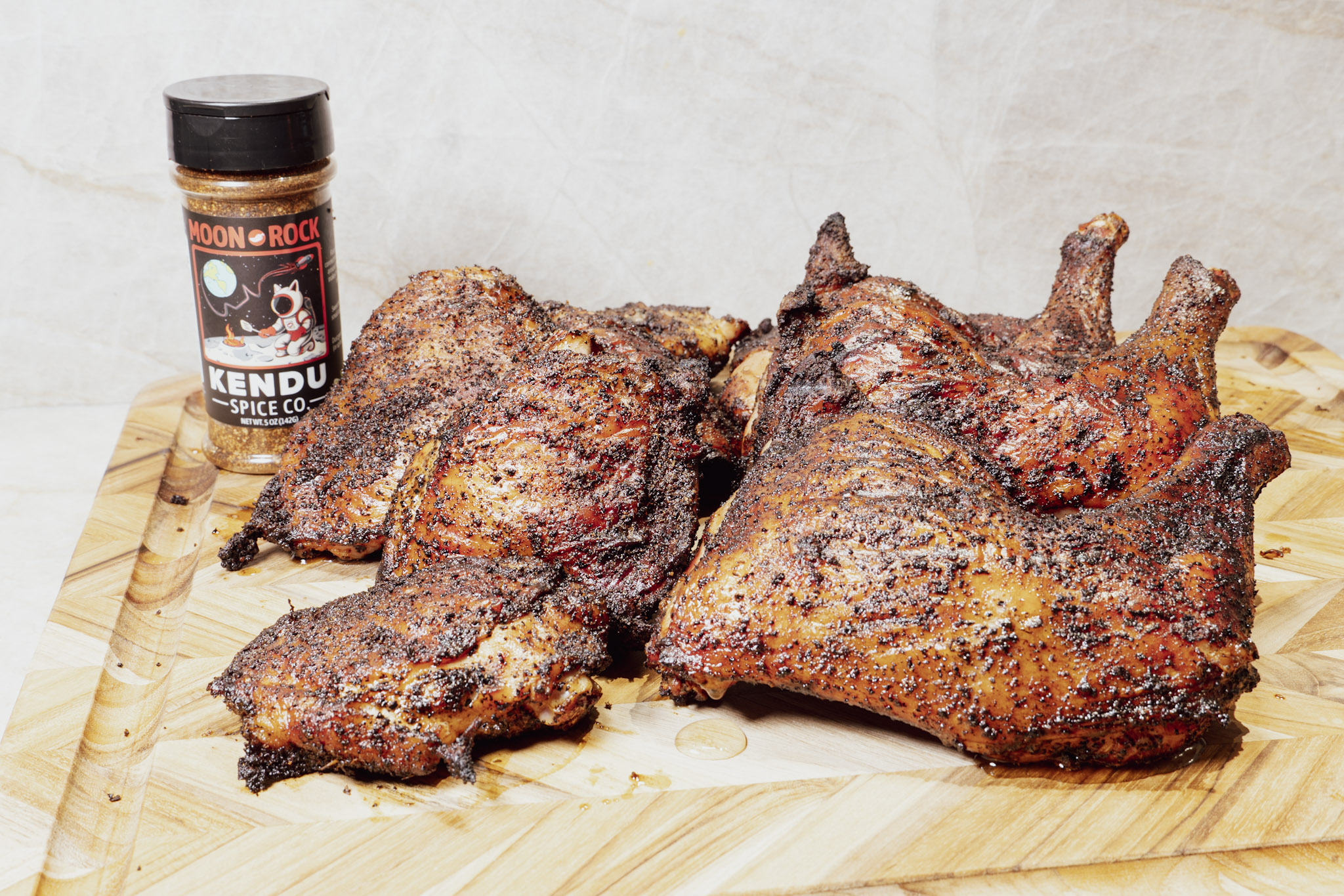 Chicken thighs photo