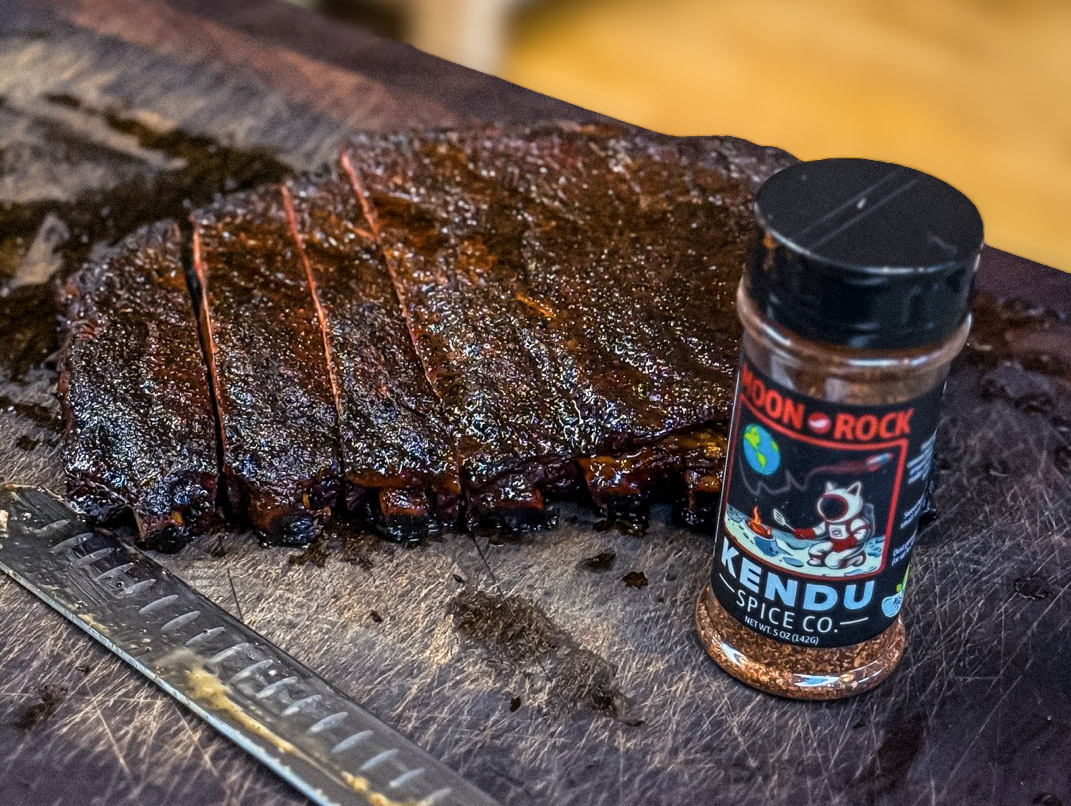Ribs close-up